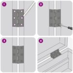vidaXL Pánt 12 ks 44 x 31 x 5 mm Strieborná Oceľ – Obrázok 8