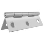 vidaXL Pánt 12 ks 54 x 34 x 5 mm Strieborná Oceľ – Obrázok 3