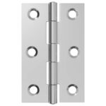 vidaXL Pánt 12 ks 54 x 34 x 5 mm Strieborná Oceľ – Obrázok 4