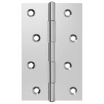 vidaXL Pánt 12 ks 89 x 54 x 5 mm Strieborná Oceľ – Obrázok 4