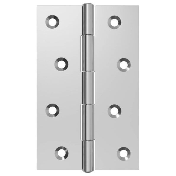 vidaXL Pánt 12 ks 89 x 54 x 5 mm Strieborná Oceľ – Obrázok 4