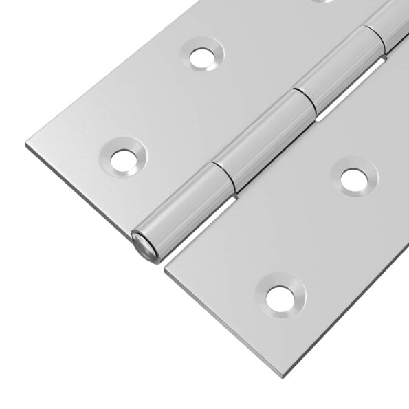 vidaXL Pánt 12 ks 89 x 54 x 5 mm Strieborná Oceľ – Obrázok 6