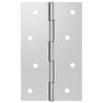 vidaXL Pánt 24 ks 89 x 54 x 5 mm Strieborná Oceľ – Obrázok 5