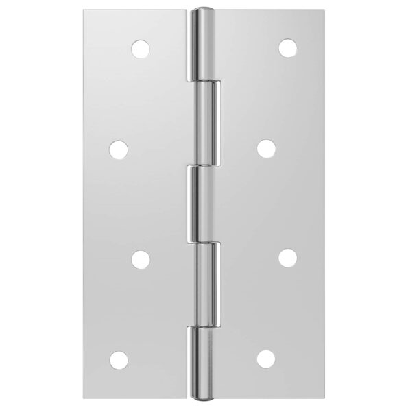 vidaXL Pánt 24 ks 89 x 54 x 5 mm Strieborná Oceľ – Obrázok 5