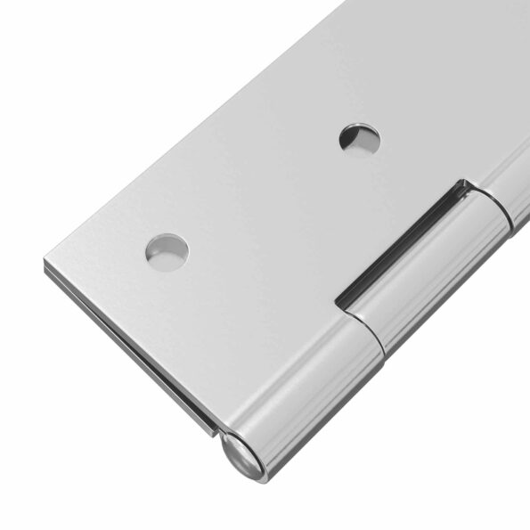 vidaXL Pánt 24 ks 89 x 54 x 5 mm Strieborná Oceľ – Obrázok 7