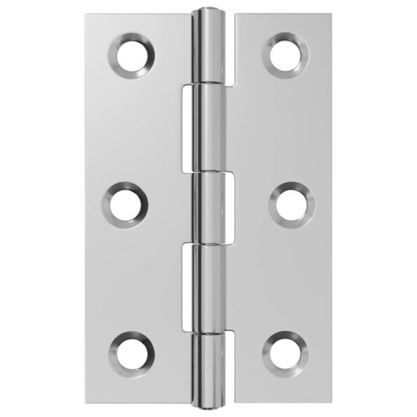 vidaXL Pánt 48 ks 54 x 34 x 5 mm Strieborná Oceľ – Obrázok 4