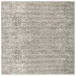vidaXL Koberec Béžová 100 x 100 cm 100% polyester 3 mm Prateľné – Obrázok 2