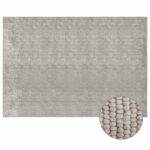 vidaXL Koberec Béžová 160 x 230 cm 100% polyester 3 mm Prateľné – Obrázok 3
