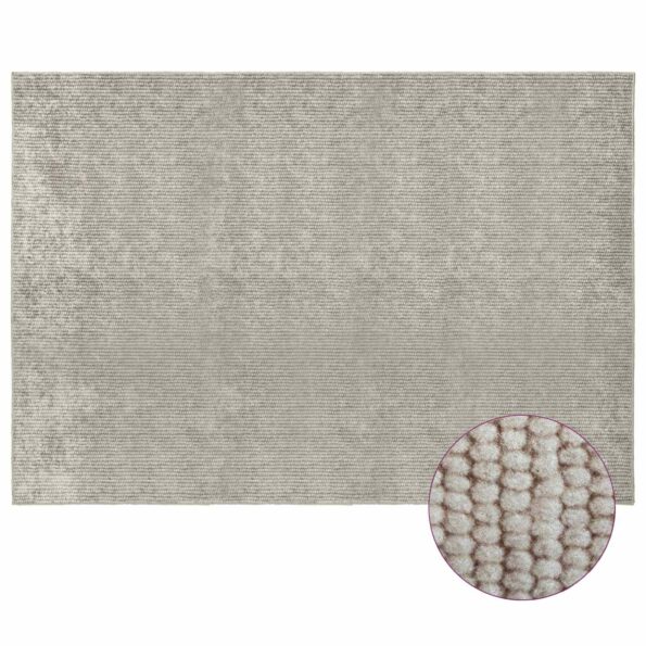 vidaXL Koberec Béžová 190 x 300 cm 100% polyester 3 mm Prateľné – Obrázok 3