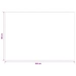 vidaXL Koberec Sivá 190 x 300 cm 100% polyester 3 mm Prateľné – Obrázok 6