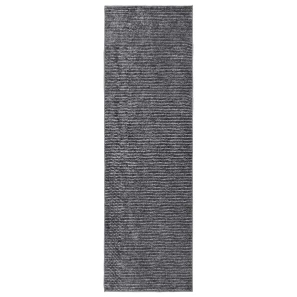 vidaXL Koberec Antracitová 50 x 300 cm 100% polyester 3 mm Prateľné – Obrázok 2