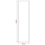 vidaXL Koberec Antracitová 80 x 300 cm 100% polyester 3 mm Prateľné – Obrázok 6
