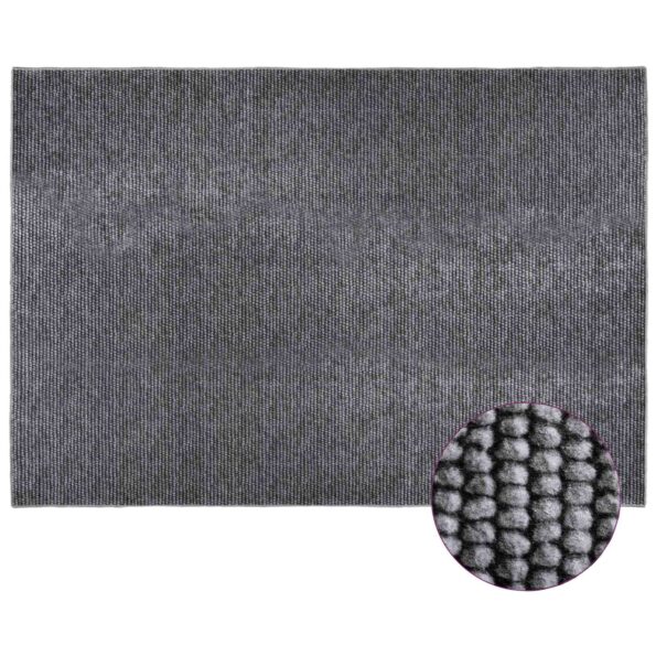 vidaXL Koberec Antracitová 160 x 230 cm 100% polyester 3 mm Prateľné – Obrázok 3