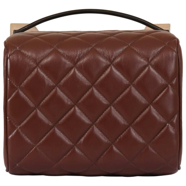 vidaXL Barová stolička 2 ks Hnedý diamant 44 x 33 x 74 cm – Obrázok 7