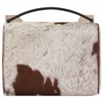 vidaXL Barová stolička 2 ks Hnedá a biela 44 x 33 x 74 cm – Obrázok 9
