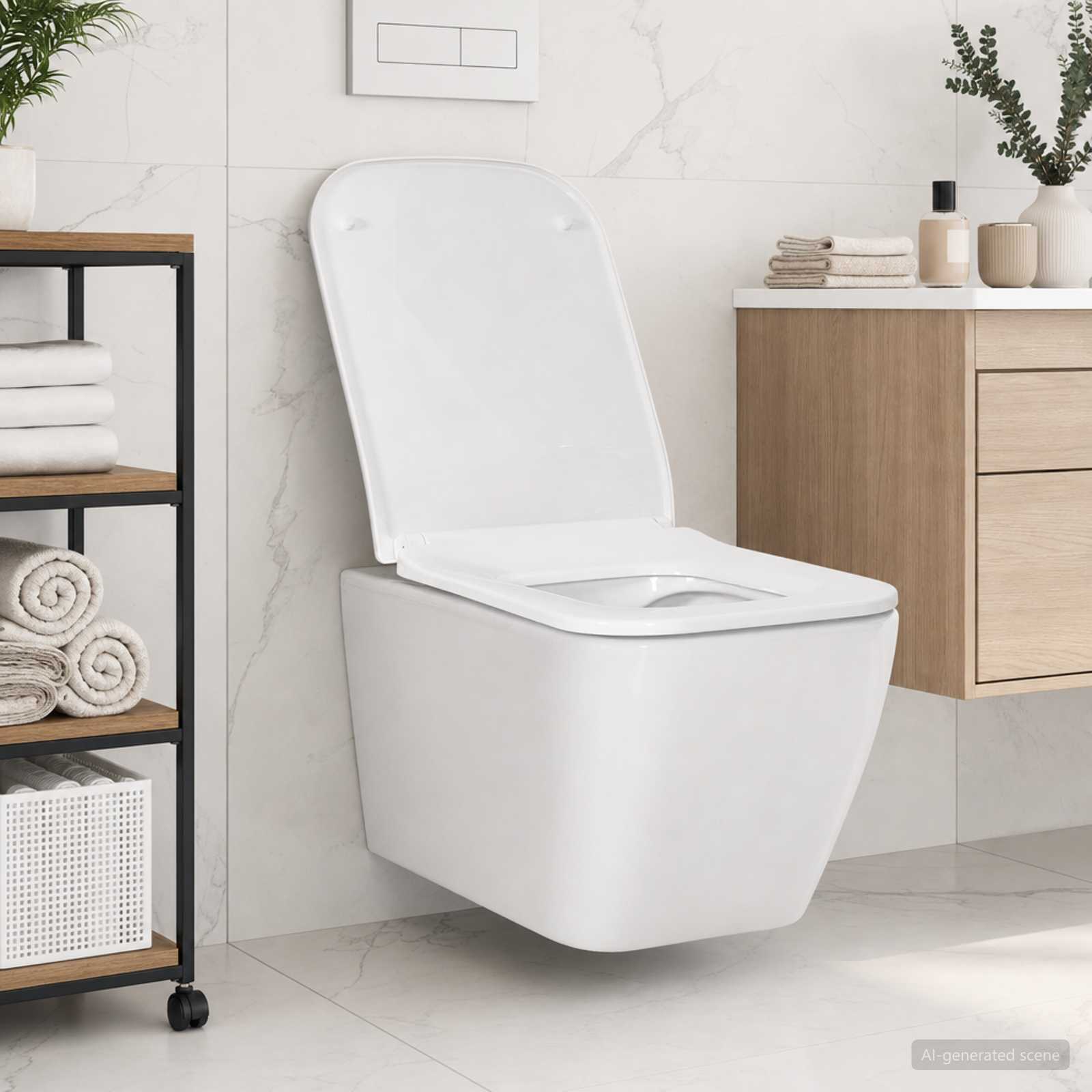 42045639_1.jpg vidaXL Závesné WC Keramika Biela – Obrázok 1