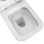 vidaXL Závesné WC Keramika Biela – Obrázok 7
