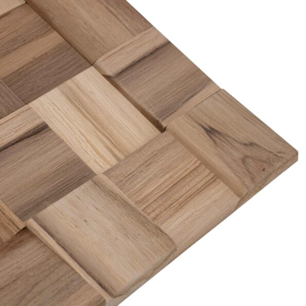 vidaXL Stenový panel 11 ks Prírodná 30 x 30 x 2 cm – Obrázok 4