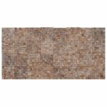 vidaXL Stenový panel 11 ks Prírodná 30 x 30 x 2 cm – Obrázok 3