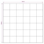 vidaXL Stenový panel 11 ks Prírodná 30 x 30 x 2 cm – Obrázok 6