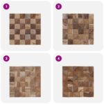 vidaXL Stenový panel 11 ks Prírodná 30 x 30 x 2 cm – Obrázok 5
