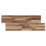 vidaXL Stenový panel 10 ks Prírodná 55 x 20 x 2 cm