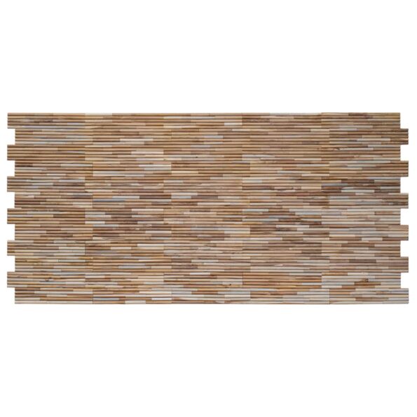 vidaXL Stenový panel 10 ks Prírodná 55 x 20 x 2 cm – Obrázok 3
