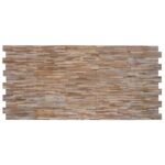 vidaXL Stenový panel 10 ks Prírodná 55 x 20 x 2 cm – Obrázok 3