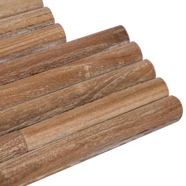 vidaXL Stenový panel 10 ks Prírodná 55 x 20 x 2 cm – Obrázok 4