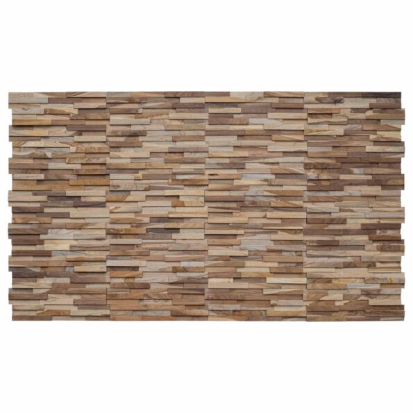 vidaXL Nástenné panely 10 ks Prírodná 56 x 18 x 2 cm – Obrázok 4