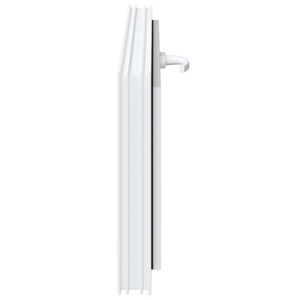 vidaXL Biele vnútorné farby okna v suteréne RISOR 120 x 40 cm – Obrázok 5