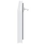 vidaXL Biele vnútorné farby okna v suteréne RISOR 70 x 45 cm – Obrázok 5
