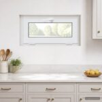 vidaXL Biele vnútorné farby okna v suteréne RISOR 75 x 45 cm