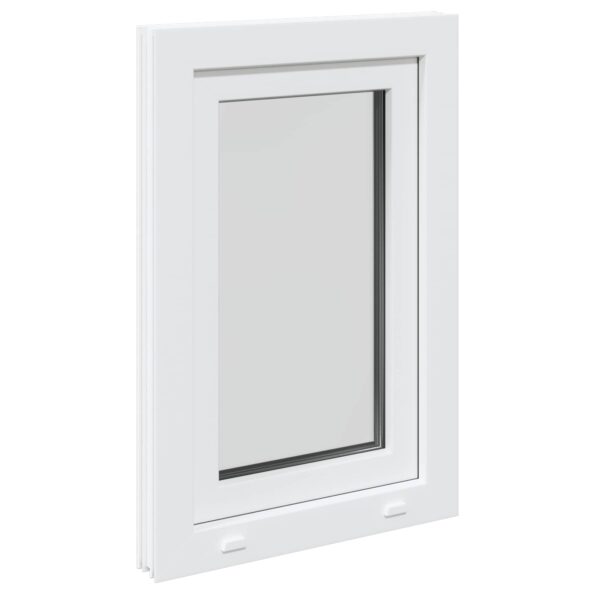 vidaXL Biele vnútorné farby okna v suteréne RISOR 60 x 70 cm – Obrázok 6