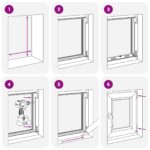 vidaXL Biele vnútorné farby okna v suteréne RISOR 60 x 70 cm – Obrázok 9