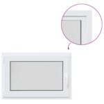 vidaXL Biele vnútorné farby okna v suteréne RISOR 50 x 55 cm – Obrázok 2