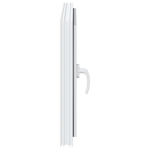 vidaXL Biele vnútorné farby okna v suteréne RISOR 80 x 55 cm – Obrázok 5