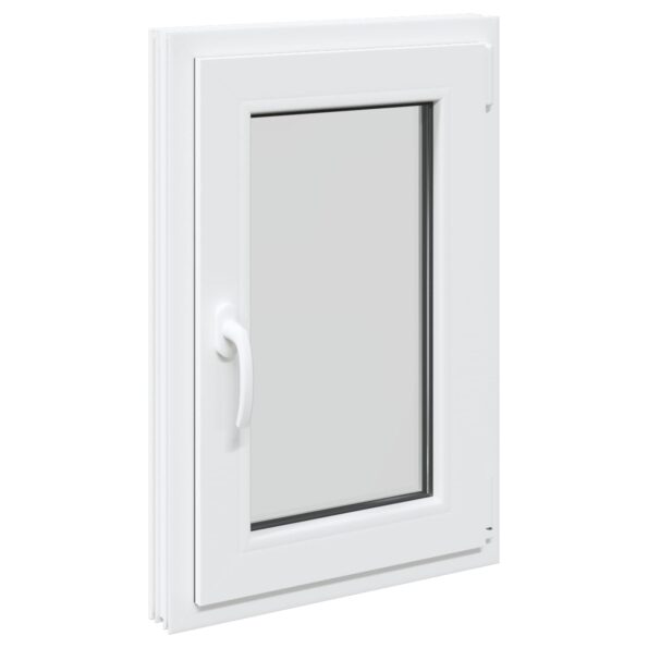 vidaXL Biele vnútorné farby okna v suteréne RISOR 60 x 70 cm – Obrázok 3