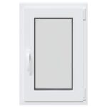 vidaXL Biele vnútorné farby okna v suteréne RISOR 60 x 70 cm – Obrázok 4