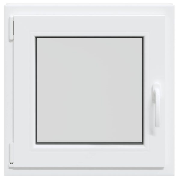 vidaXL Biele vnútorné farby okna v suteréne RISOR 70 x 70 cm – Obrázok 4
