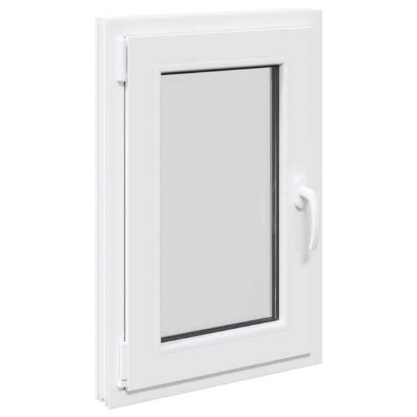vidaXL Biele vnútorné farby okna v suteréne RISOR 50 x 80 cm – Obrázok 3