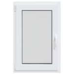 vidaXL Biele vnútorné farby okna v suteréne RISOR 50 x 90 cm – Obrázok 4