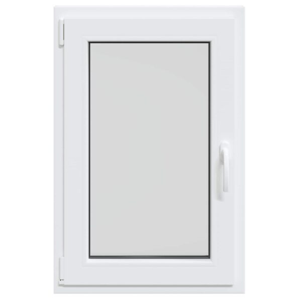 vidaXL Biele vnútorné farby okna v suteréne RISOR 50 x 90 cm – Obrázok 4