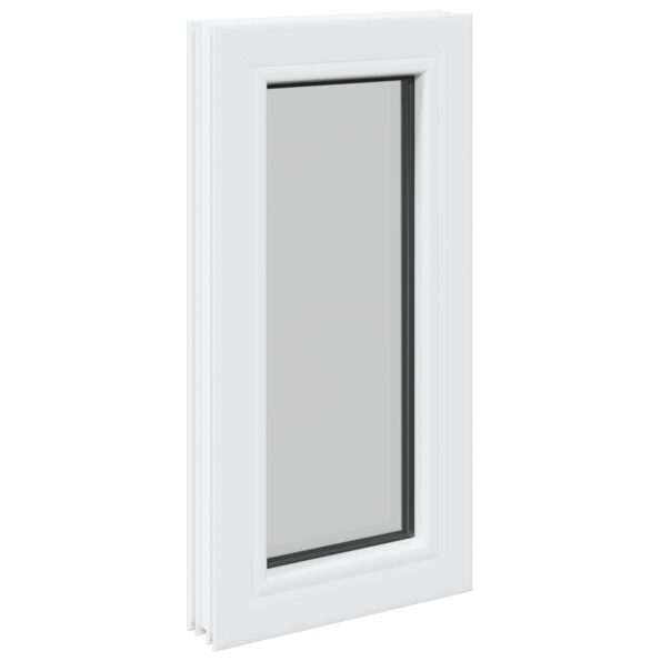 vidaXL Okno na pivnicu vnútorná farba biela RISOR 30 x 70 cm – Obrázok 3