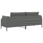 vidaXL 3-miestna pohovka Tmavosivá 222 x 81 x 89 cm Látka – Obrázok 5