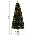 vidaXL Vianočný stromček s optickými vláknami 150 cm 24 LED – Obrázok 8