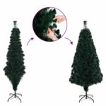 vidaXL Vianočný stromček s optickými vláknami 240 cm 36 LED – Obrázok 7