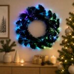 vidaXL Vianočná girlanda 24 LED Viac farieb PVC