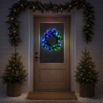 vidaXL Vianočná girlanda 24 LED Viac farieb PVC – Obrázok 3