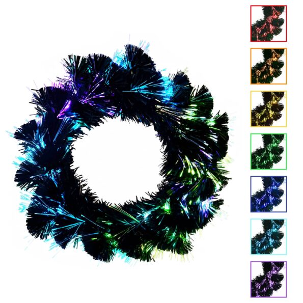 vidaXL Vianočná girlanda 24 LED Viac farieb PVC – Obrázok 7